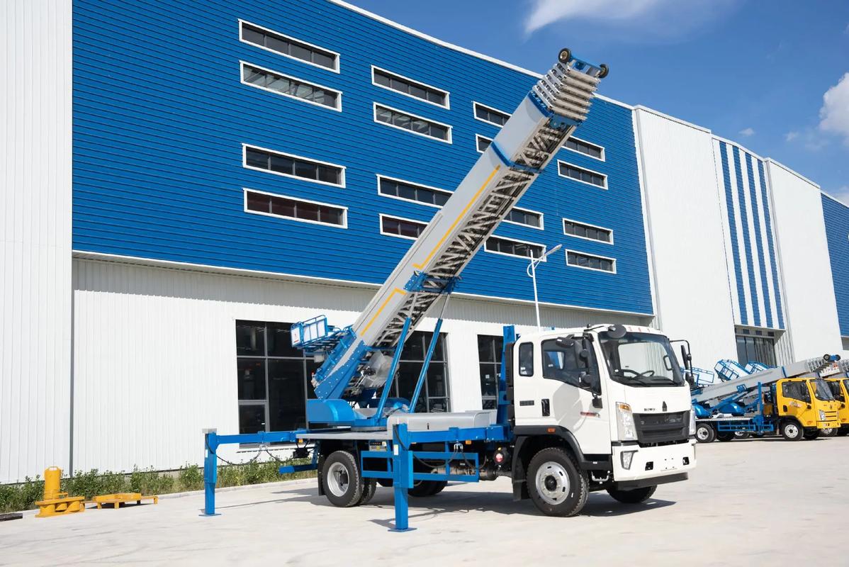 石家庄井陉矿小型云梯车上料车租赁多少钱